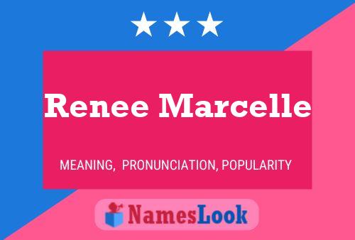 Renee Marcelle Name Poster