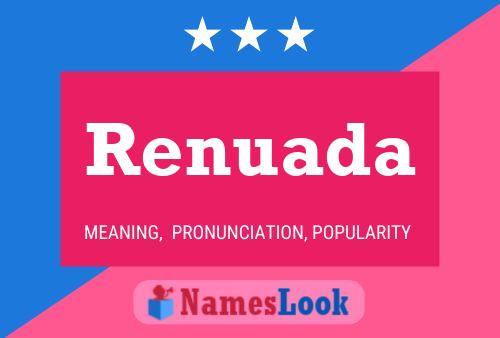 Renuada Name Poster