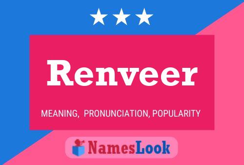 Renveer Name Poster