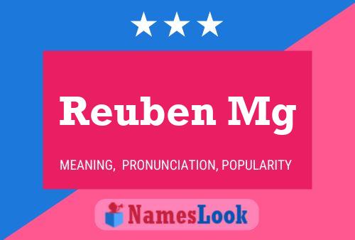 Reuben Mg Name Poster