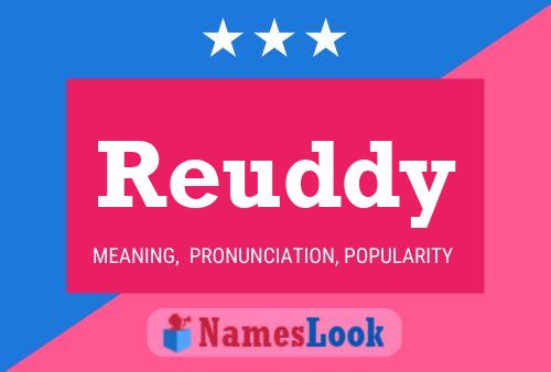 Reuddy Name Poster