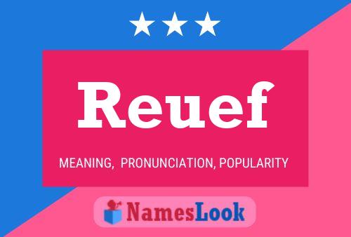 Reuef Name Poster