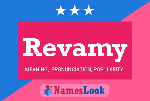 Revamy Name Poster