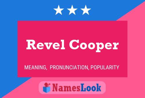 Revel Cooper Name Poster