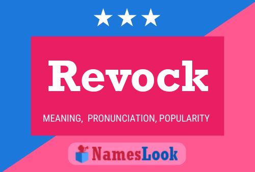 Revock Name Poster