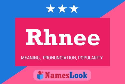 Rhnee Name Poster