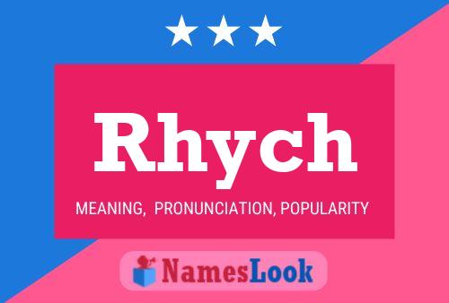 Rhych Name Poster