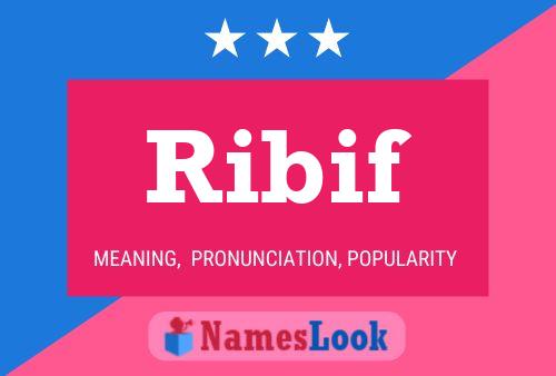 Ribif Name Poster