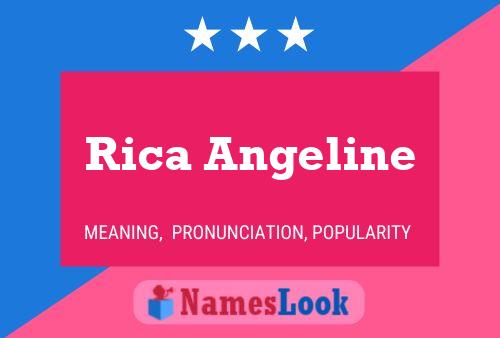 Rica Angeline Name Poster