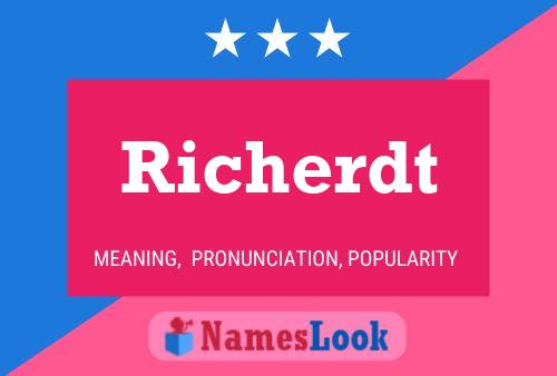 Richerdt Name Poster