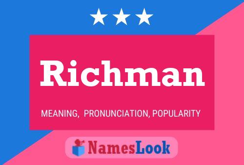 Richman Name Poster