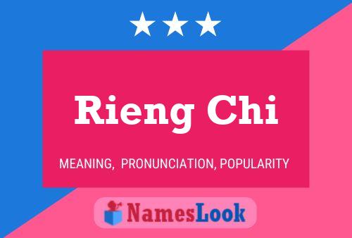 Rieng Chi Name Poster