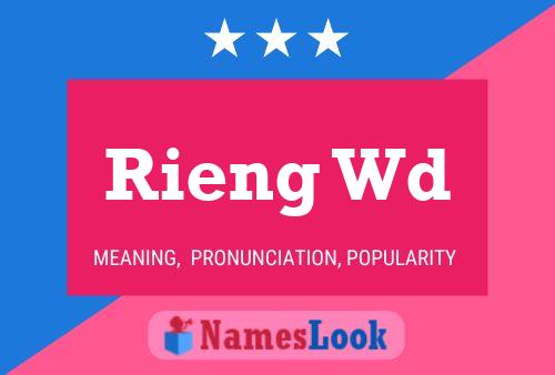 Rieng Wd Name Poster