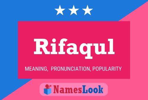 Rifaqul Name Poster