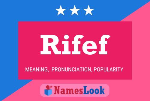 Rifef Name Poster