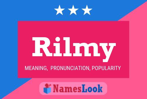 Rilmy Name Poster