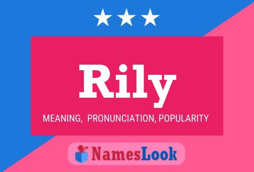 Rily Name Poster