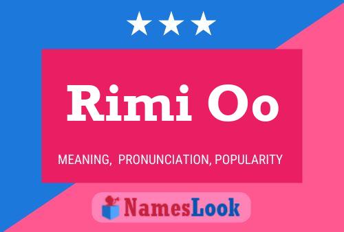 Rimi Oo Name Poster