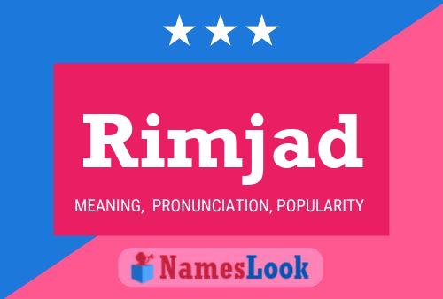 Rimjad Name Poster