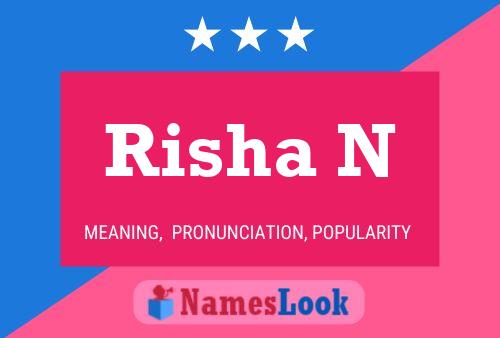 Risha N Name Poster