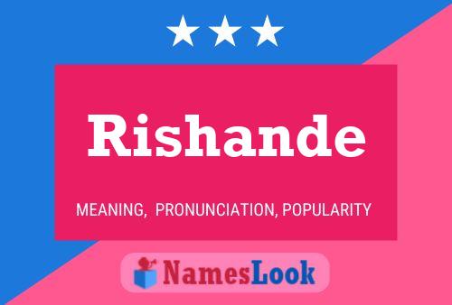 Rishande Name Poster