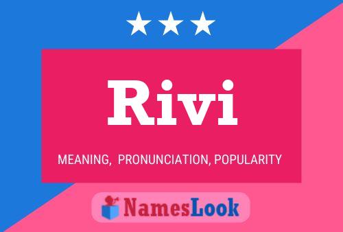 Rivi Name Poster