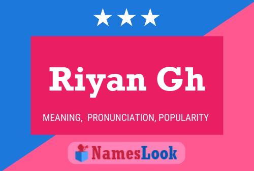 Riyan Gh Name Poster