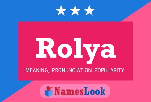 Rolya Name Poster