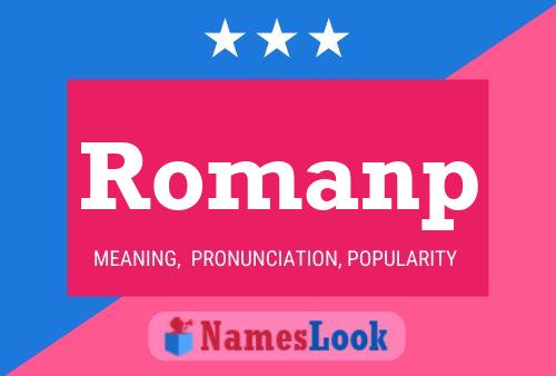 Romanp Name Poster