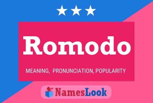 Romodo Name Poster