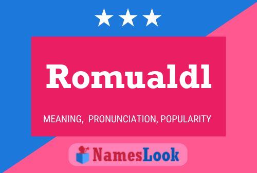 Romualdl Name Poster