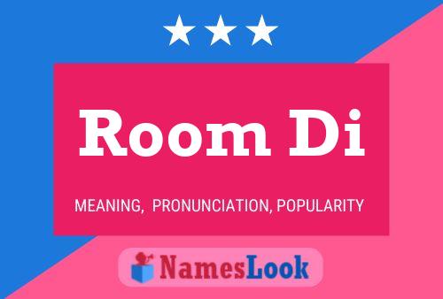 Room Di Name Poster