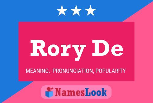 Rory De Name Poster