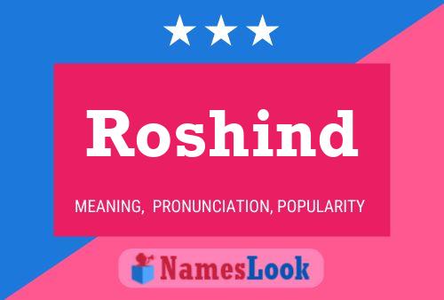 Roshind Name Poster