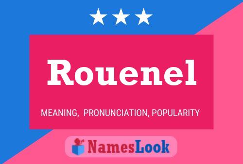 Rouenel Name Poster