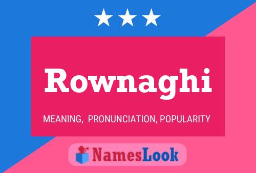 Rownaghi Name Poster