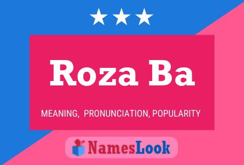 Roza Ba Name Poster