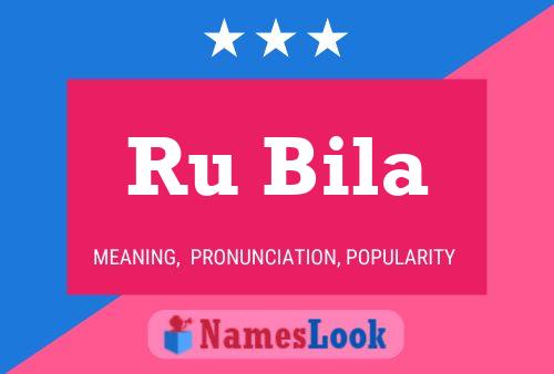 Ru Bila Name Poster