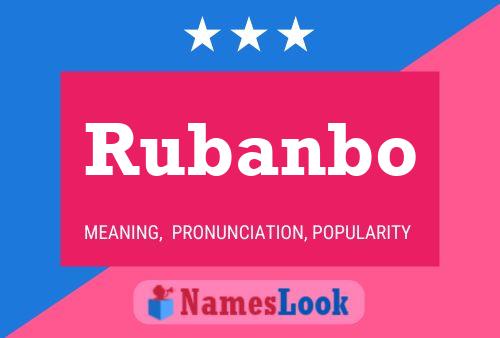 Rubanbo Name Poster