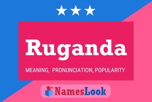 Ruganda Name Poster