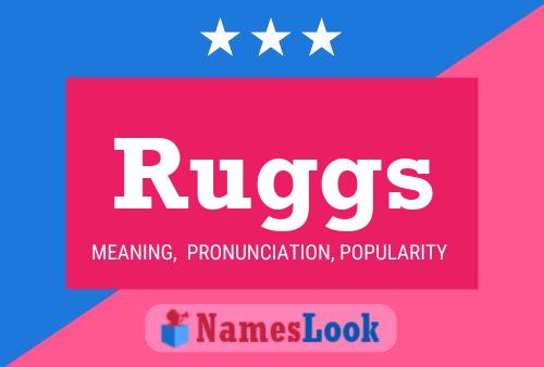 Ruggs Name Poster