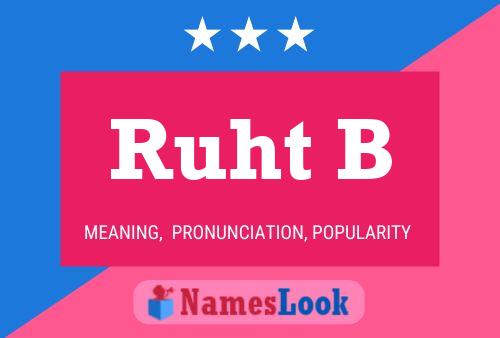 Ruht B Name Poster