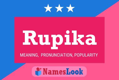 Rupika Name Poster