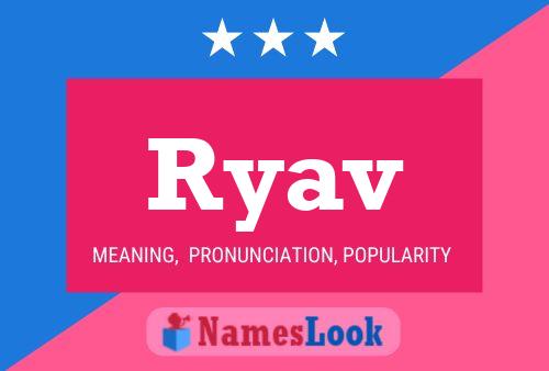 Ryav Name Poster