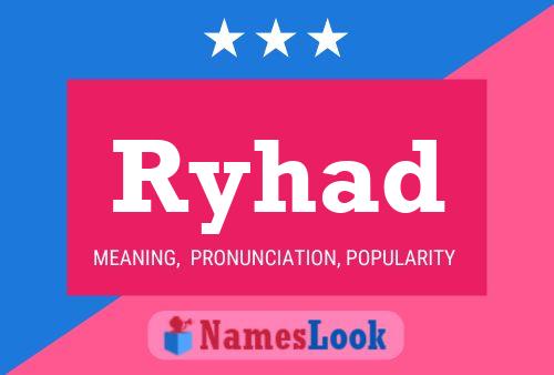 Ryhad Name Poster