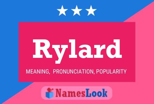 Rylard Name Poster