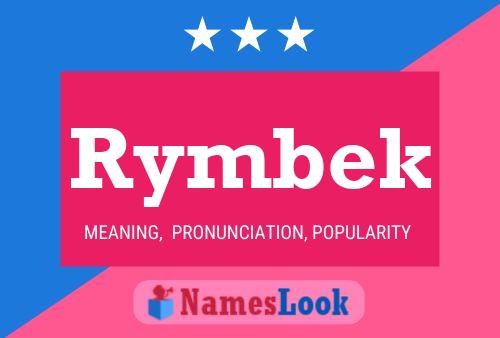 Rymbek Name Poster