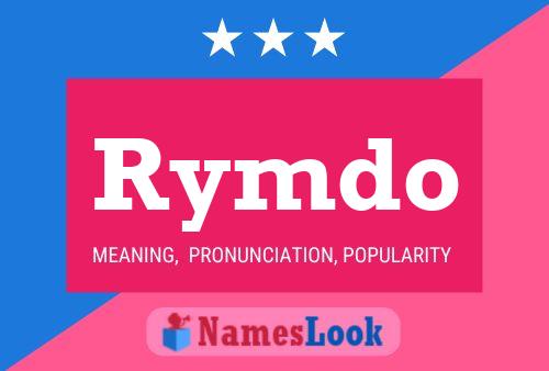 Rymdo Name Poster