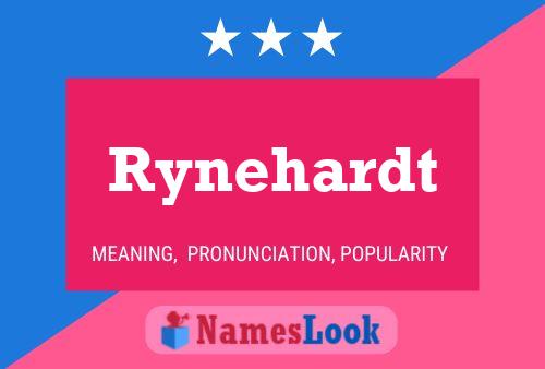 Rynehardt Name Poster