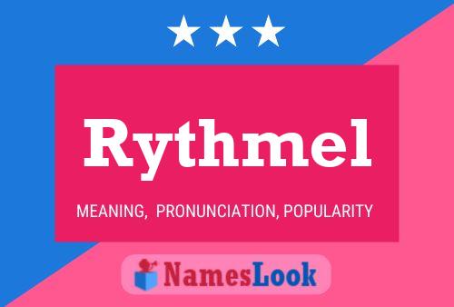 Rythmel Name Poster